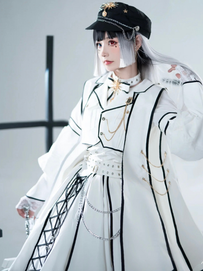 Judgment Army Lone Knight Military Uniform Lolita Set