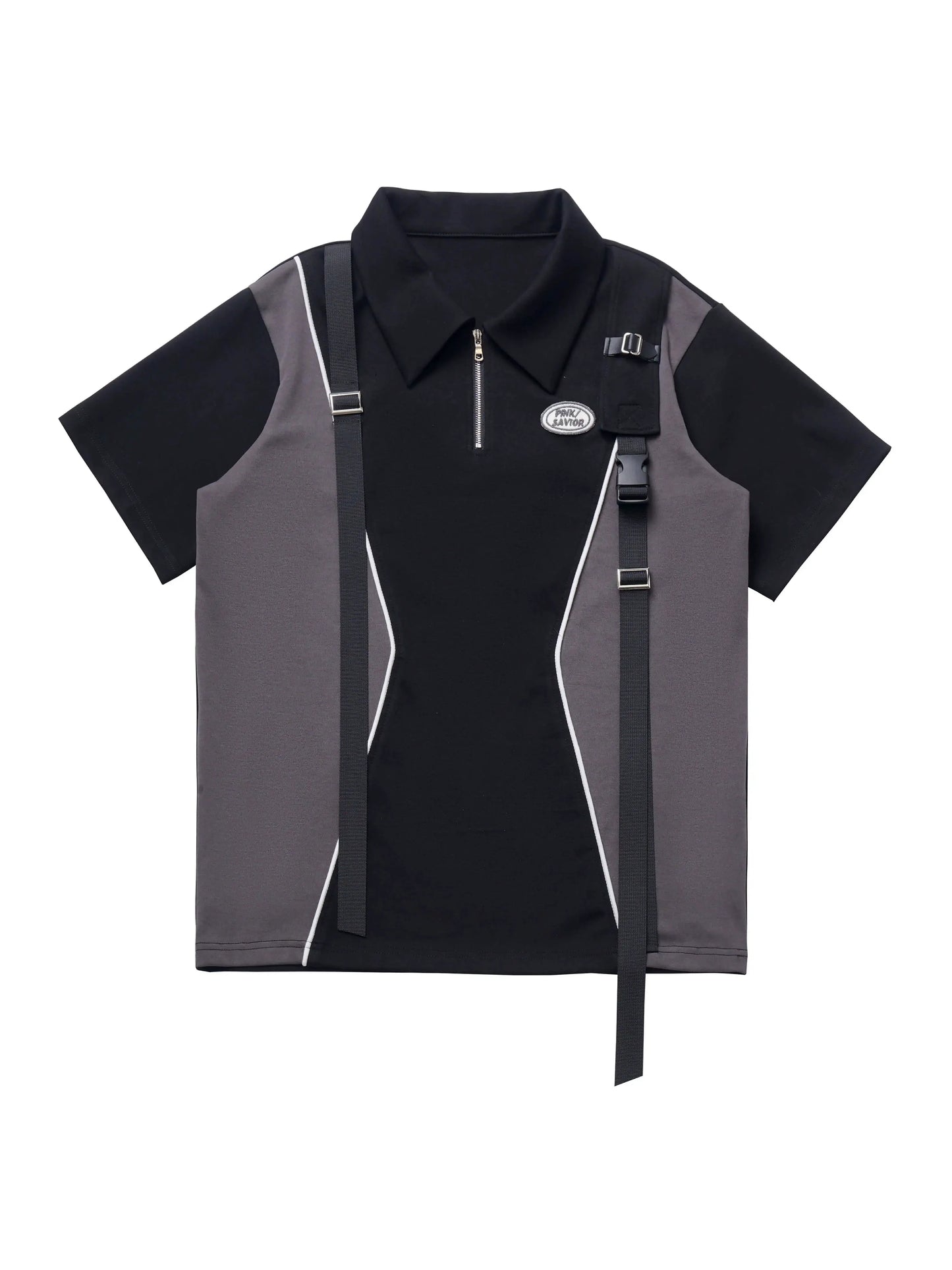 Wind Stream Lapel Paneled Suit