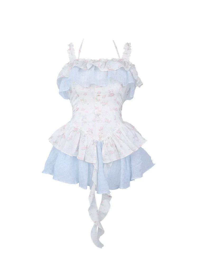 Rock Sugar Garden Dress + Pumpkin Pants