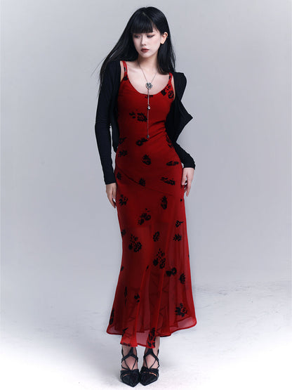 Mode Dark Camisole Dress