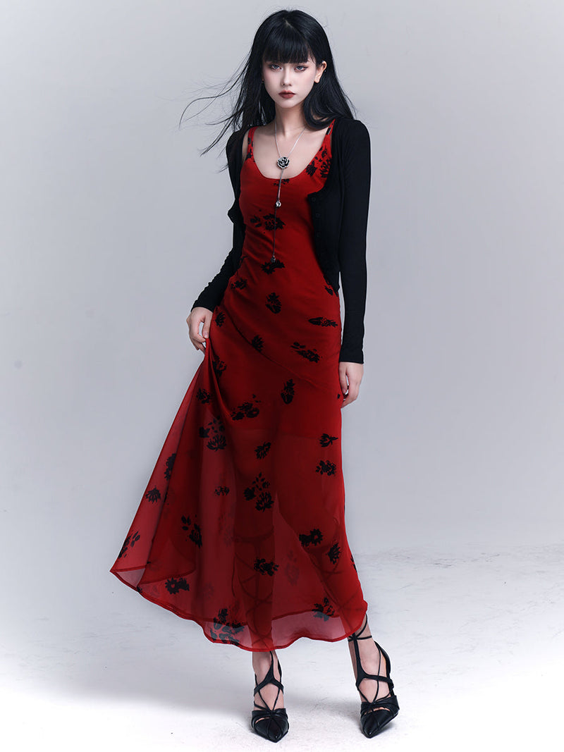 Mode Dark Camisole Dress
