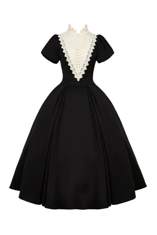 [pre-order] Dark Gothic Girl School Dress Set