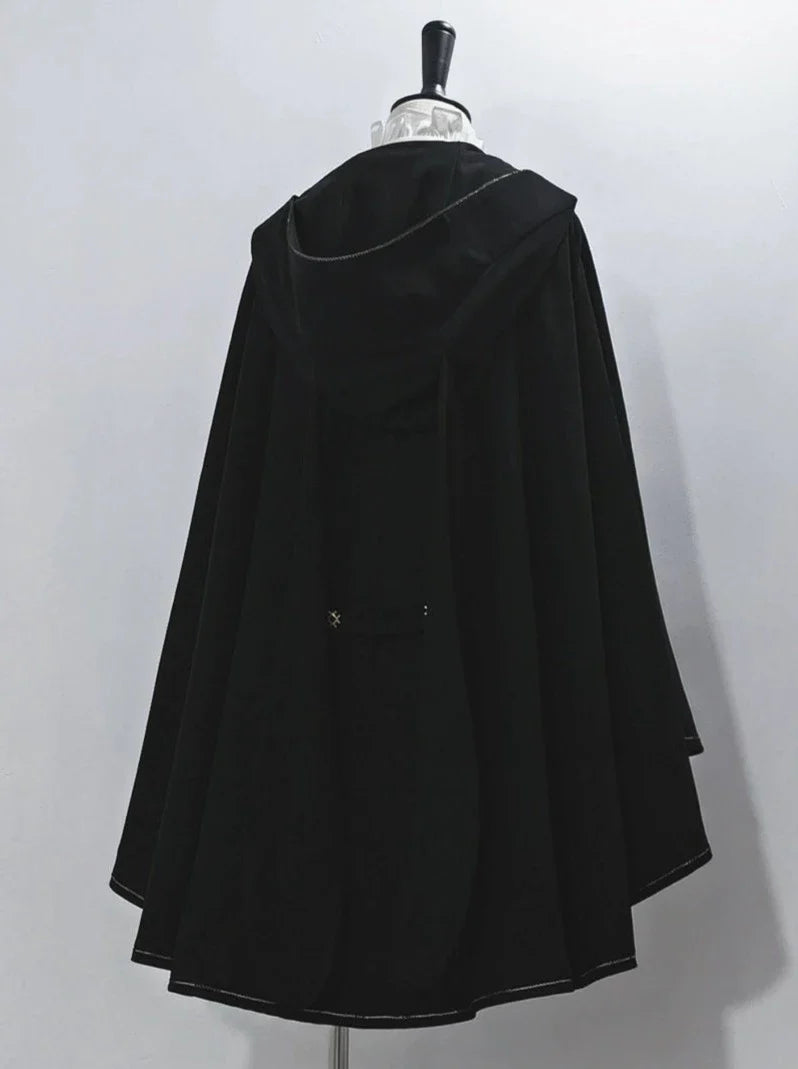 Dark Prince Hooded Cape + Rabbit Hooded Vest + Pumpkin Pants + Ruffle Shirt + Big Waist Ribbon [pre-order]