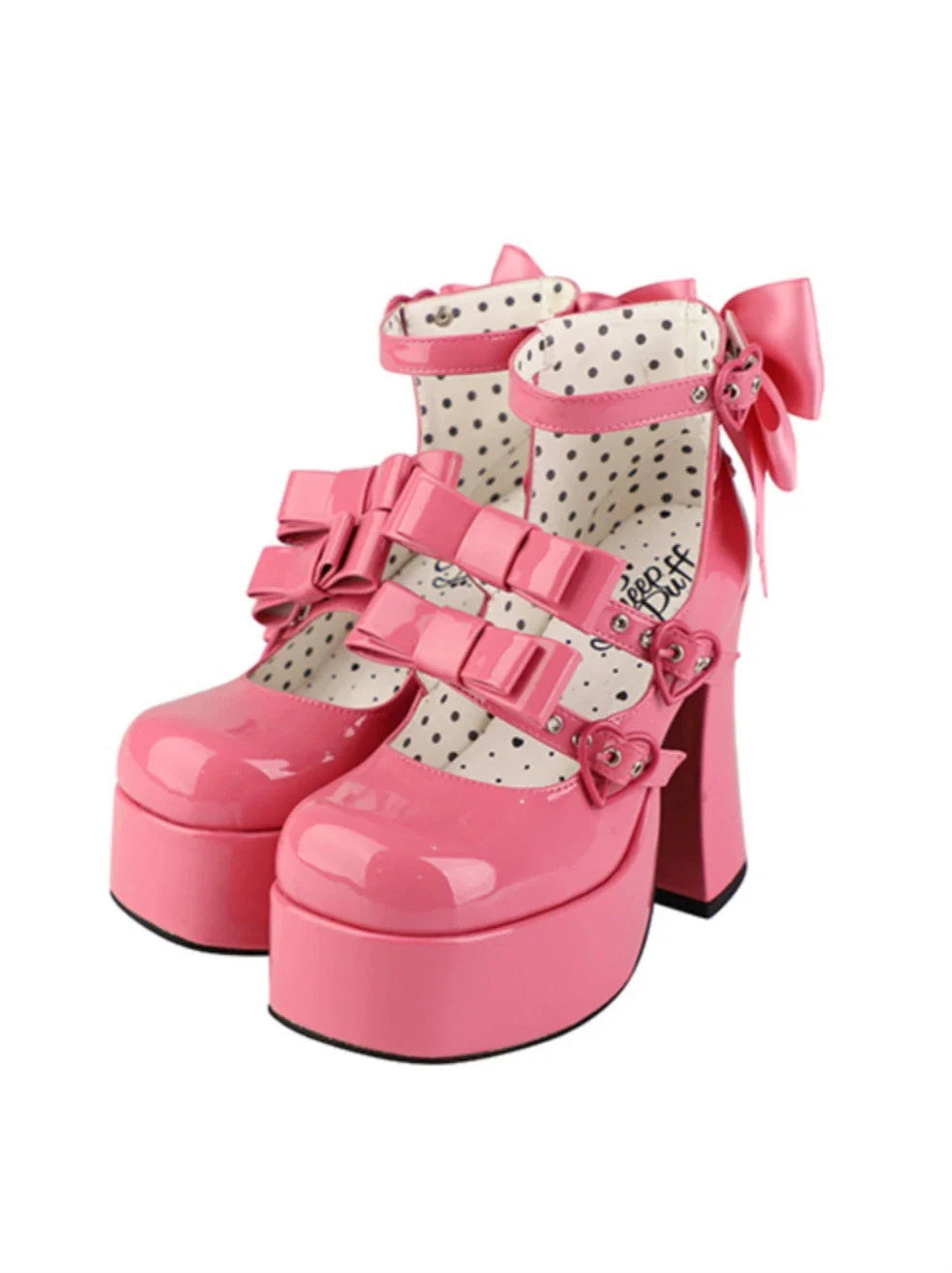 Barbie Party Lolita Strap Ribbon Platform Shoes