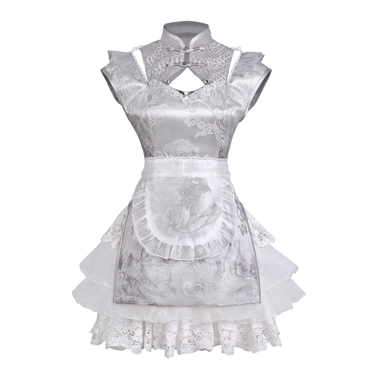 Silver Moon Lolita Apron Dress