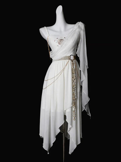 Themis Tears Greek Fragrance Suspender Dress