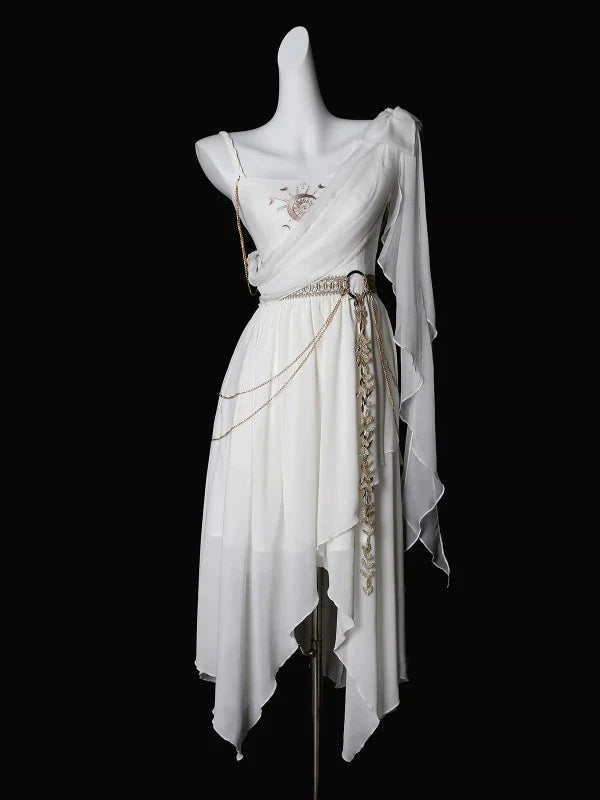 Themis Tears Greek Fragrance Suspender Dress