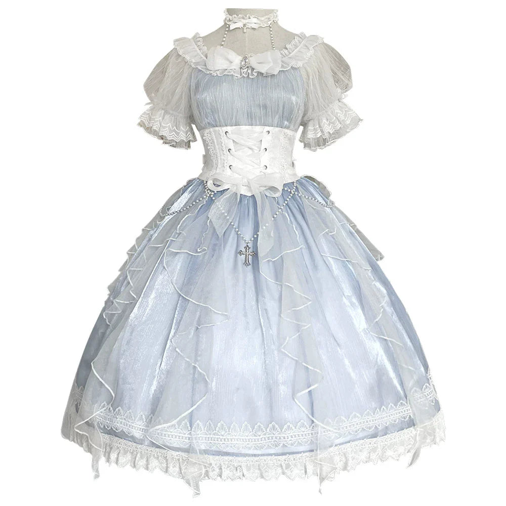 Summer Mermaid Tears Lolita Dress