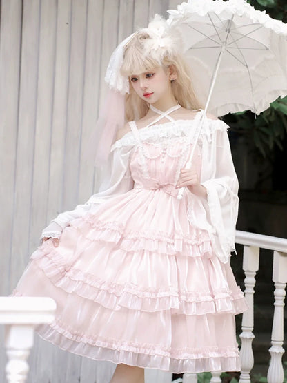 Sweet Baby Pink Princess Lolita Dress