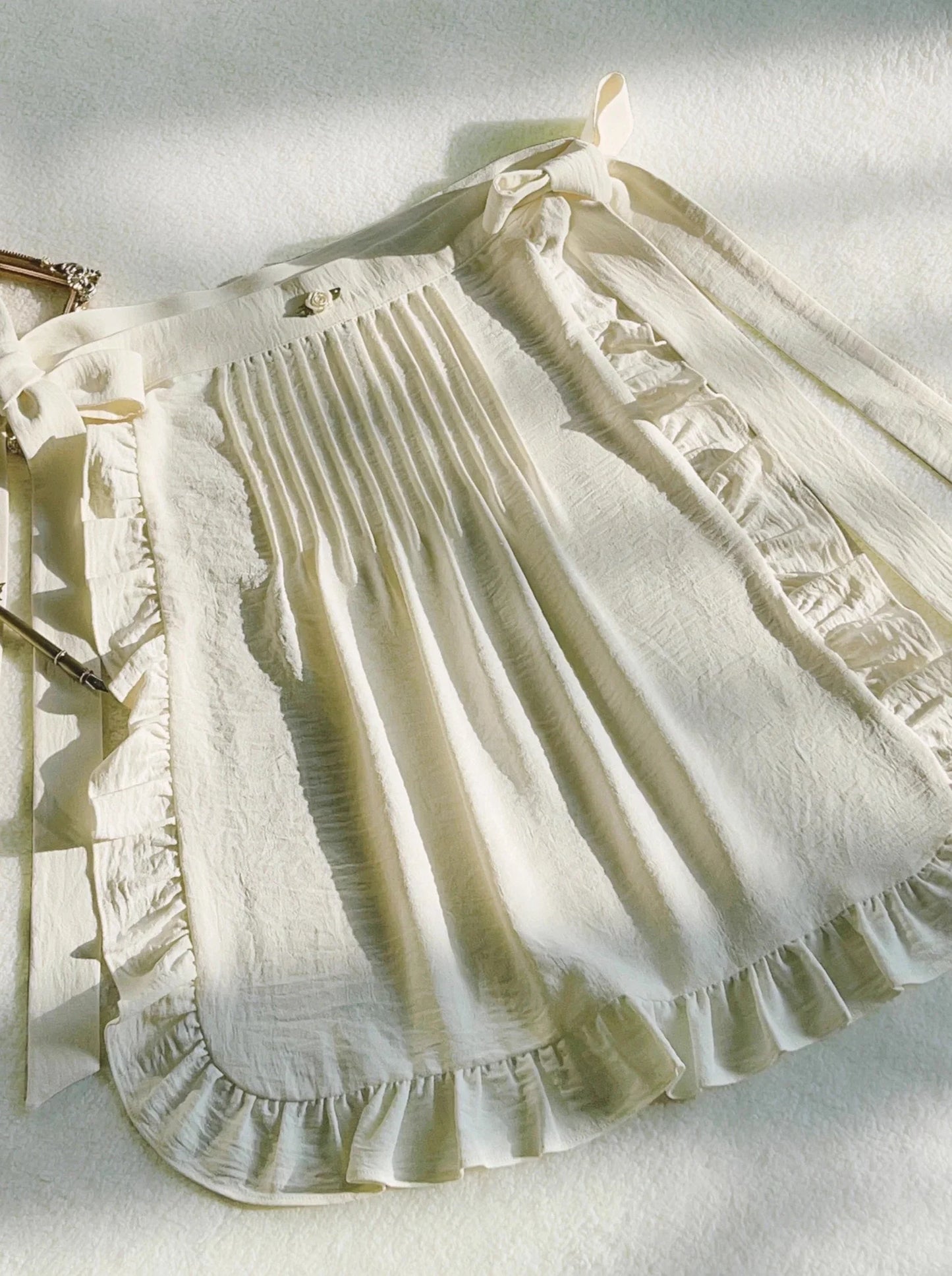 [pre-order] Sweet Retro Dress + Ruffled Apron + Bandana