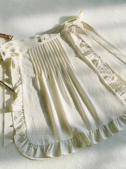[pre-order] Sweet Retro Dress + Ruffled Apron + Bandana