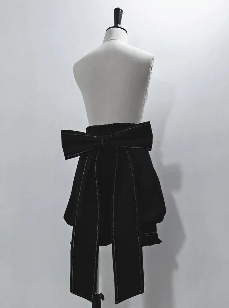 Dark Prince Hooded Cape + Rabbit Hooded Vest + Pumpkin Pants + Ruffle Shirt + Big Waist Ribbon [pre-order]