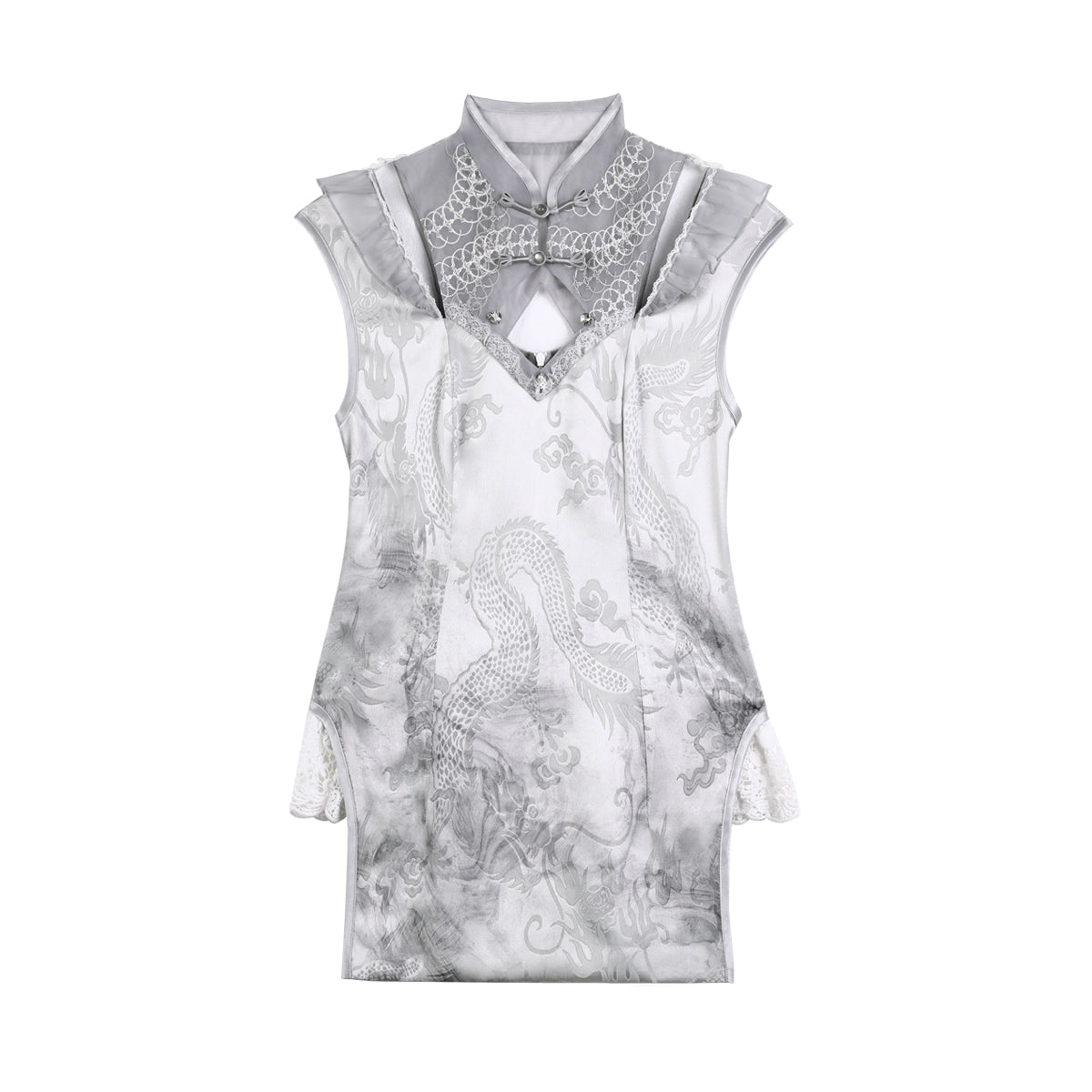 Silver Moon Lolita Apron Dress