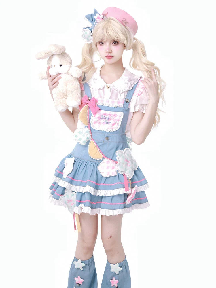 Garden Party Gemini Suspender Dress