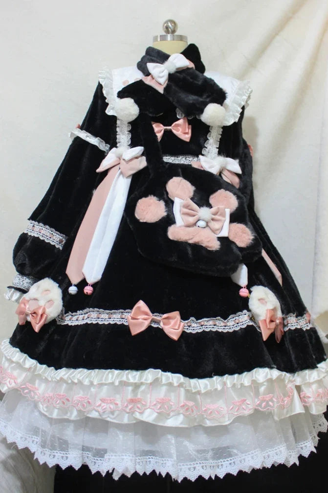 Snow Cat Lolita Dress