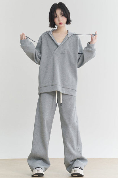 Hoody Sweat Shirt and Pants Set