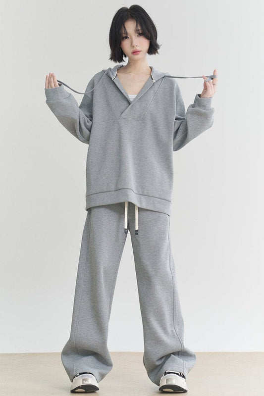 Hoody Sweat Shirt and Pants Set
