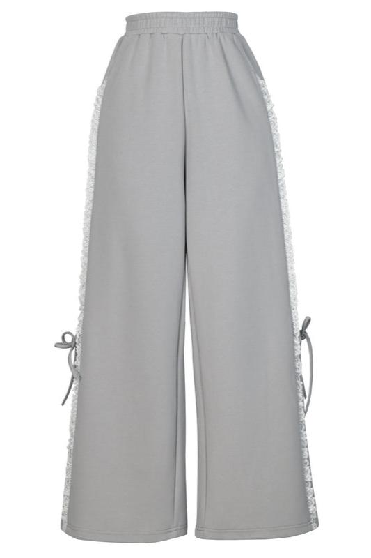 Grey Ballet Sport Hooded Jacket Set