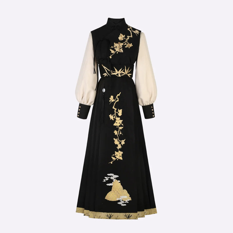 New Chinese-style Hanfu Skirt Set