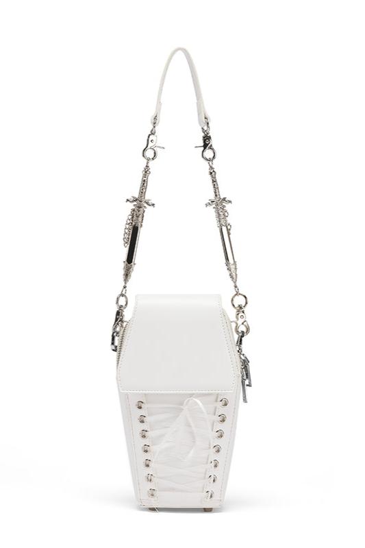 Lace-up Crossbody Bag