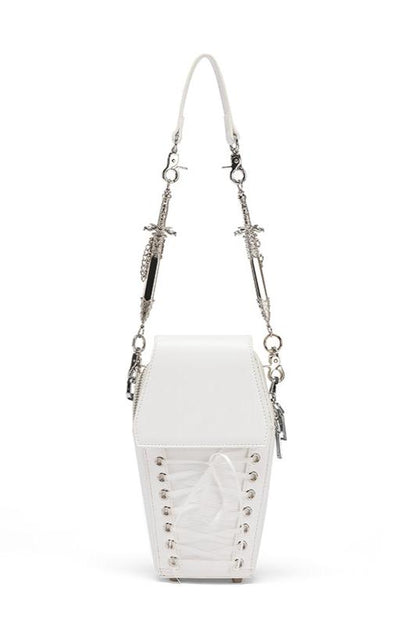 Lace-up Crossbody Bag