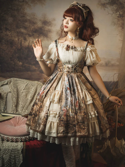 Antique Retro Lolita Set