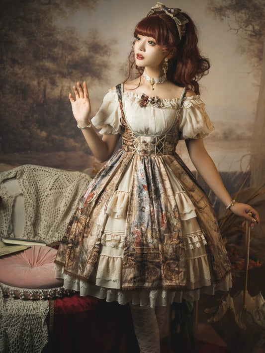 Antique Retro Lolita Set