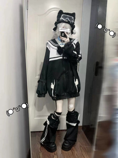 Mine Series Aqua Angel Loose Jacket + Leg Warmers