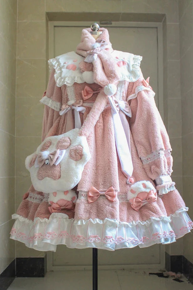 Snow Cat Lolita Dress