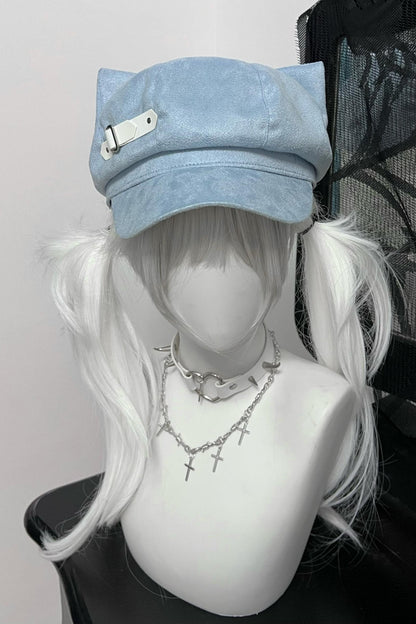 Otaku Cat Ear Beret Cap