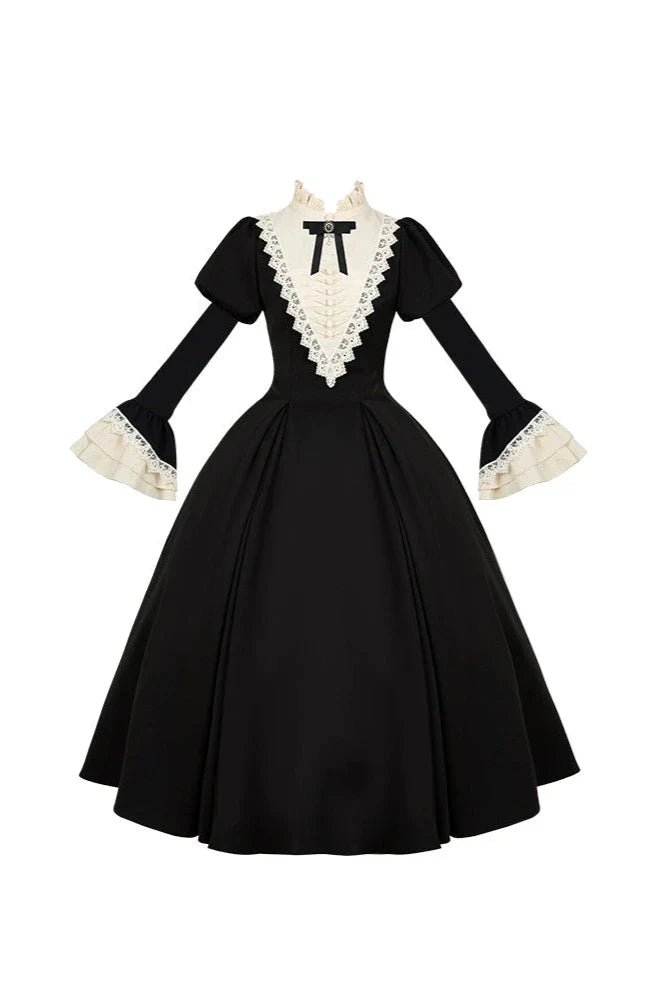 [pre-order] Dark Gothic Girl School Dress Set