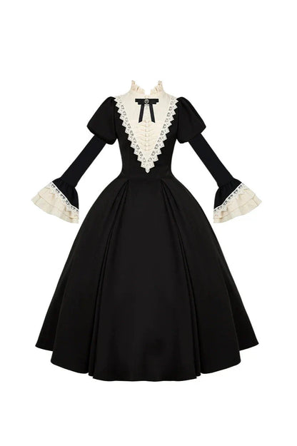 [pre-order] Dark Gothic Girl School Dress Set
