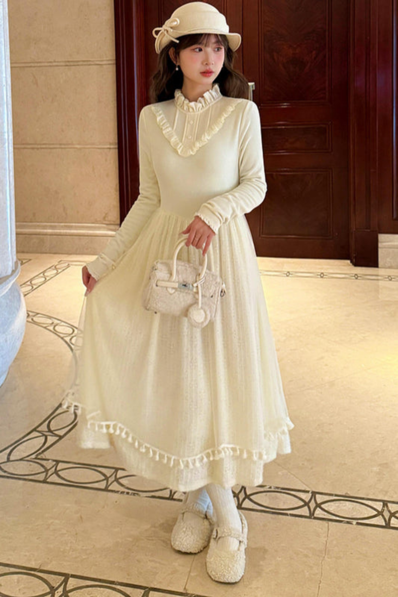 Mori Girl Winter Dress