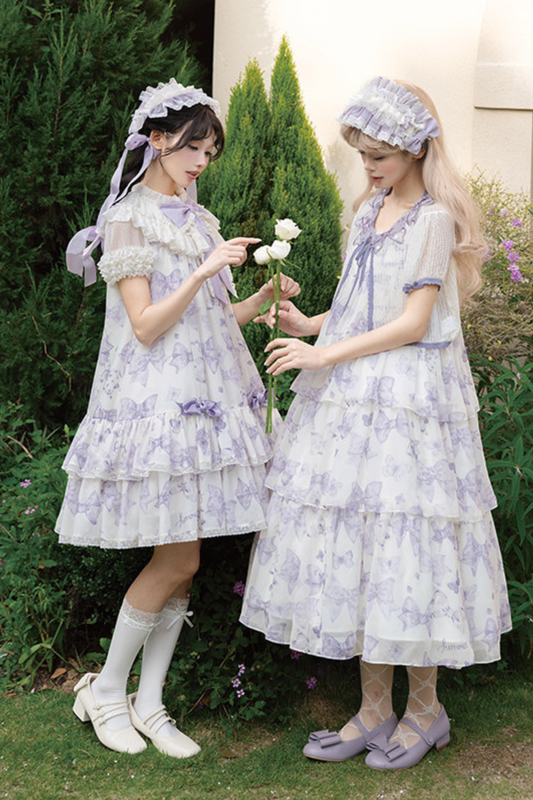 Evergarden Lolita Dress + Shirt + Cardigan