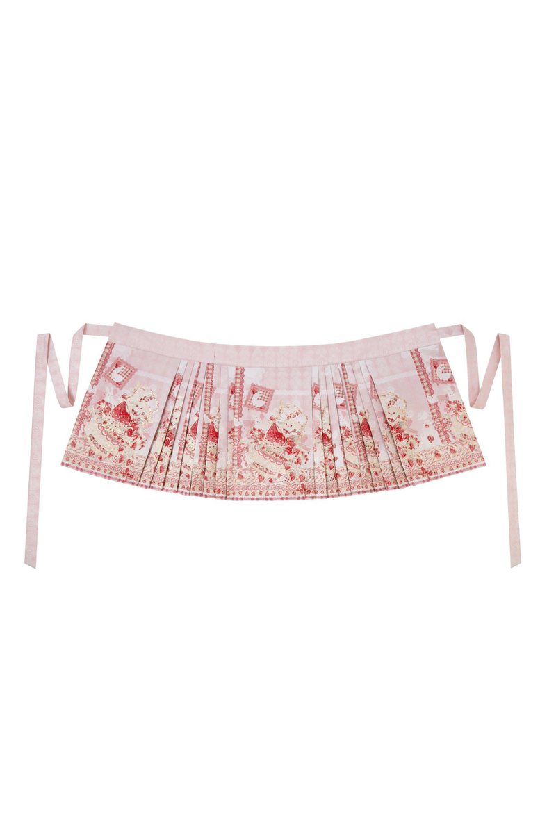 Sweet Chinese-style Overskirt + Top + Skirt + Accessories