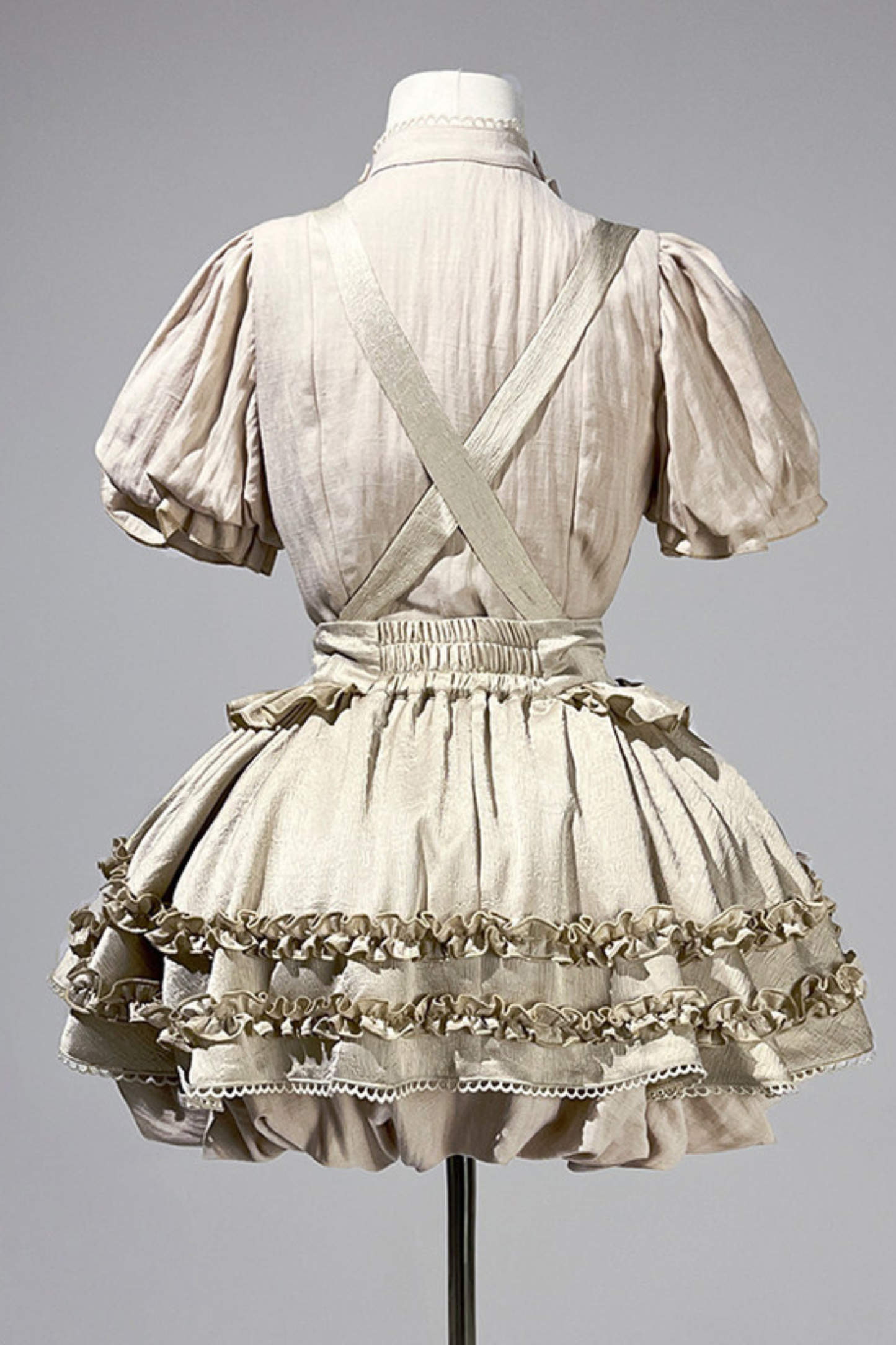 Antique Lolita Top + Suspender Skirt