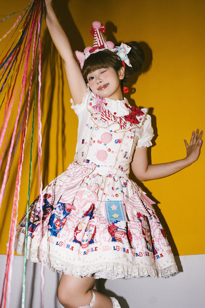 Circus Suspender Lolita Dress + Skirt