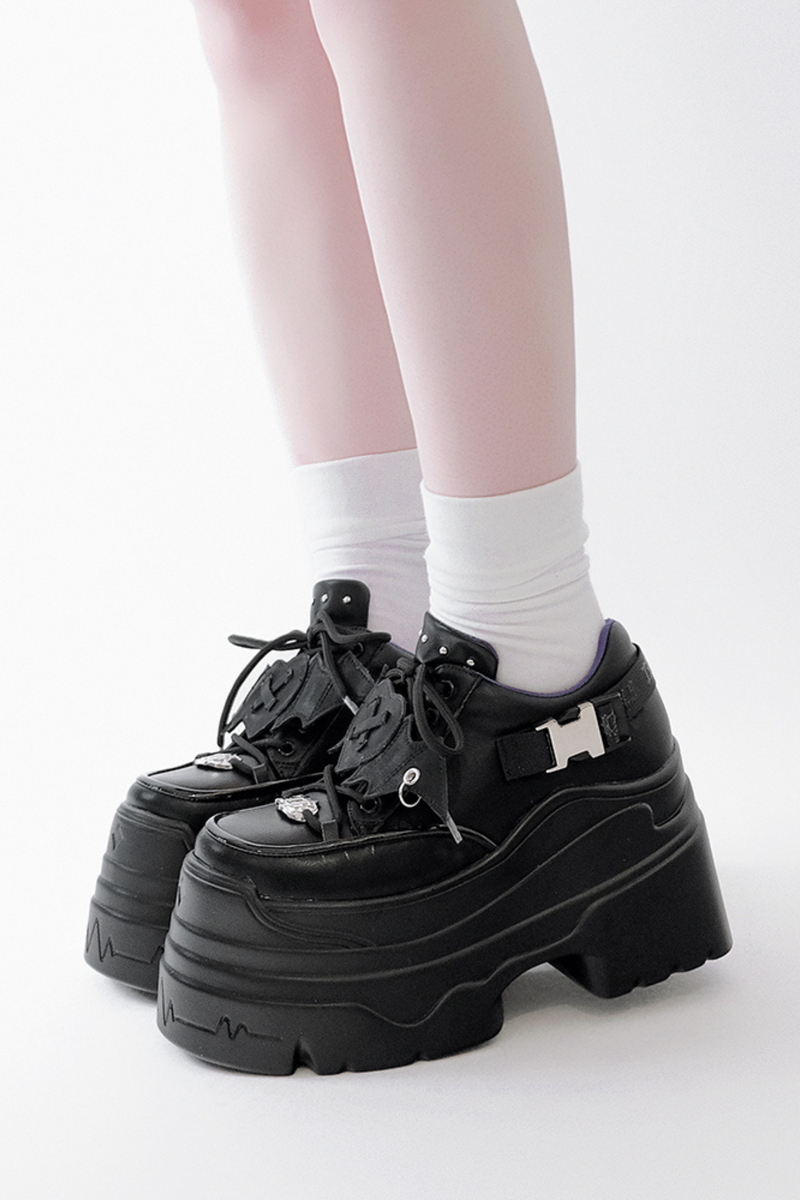 Sweet Cool Muffin Punk Platform Shoes