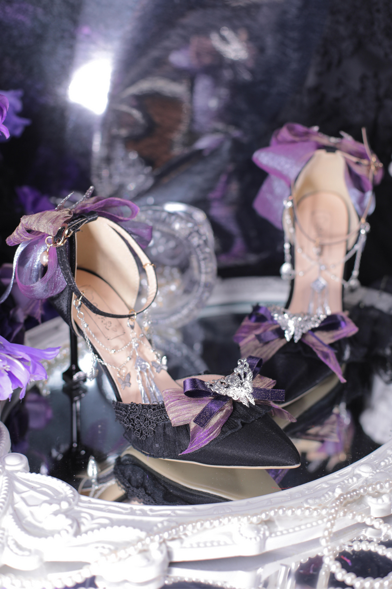 Dark Wedding High Heel