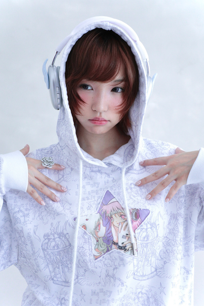 Ollie Frog Star Hoodie