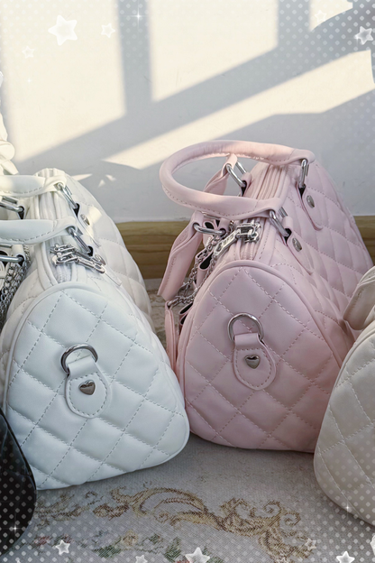 Quilted Ribbon Mini Bag