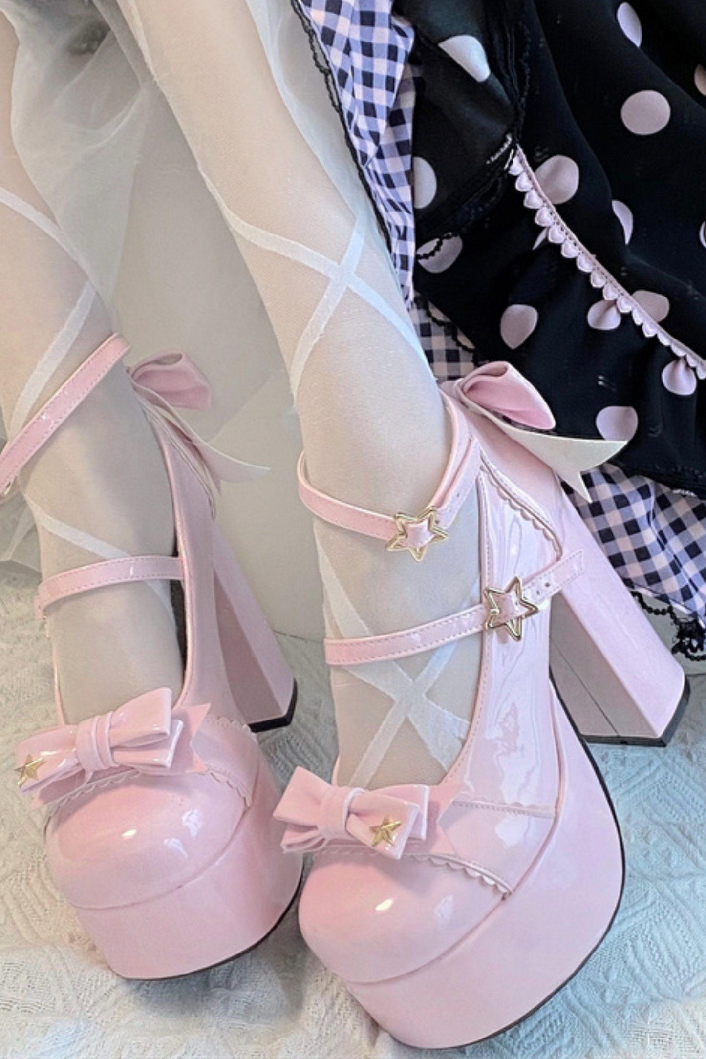 Cookie Star Ribbon Heels