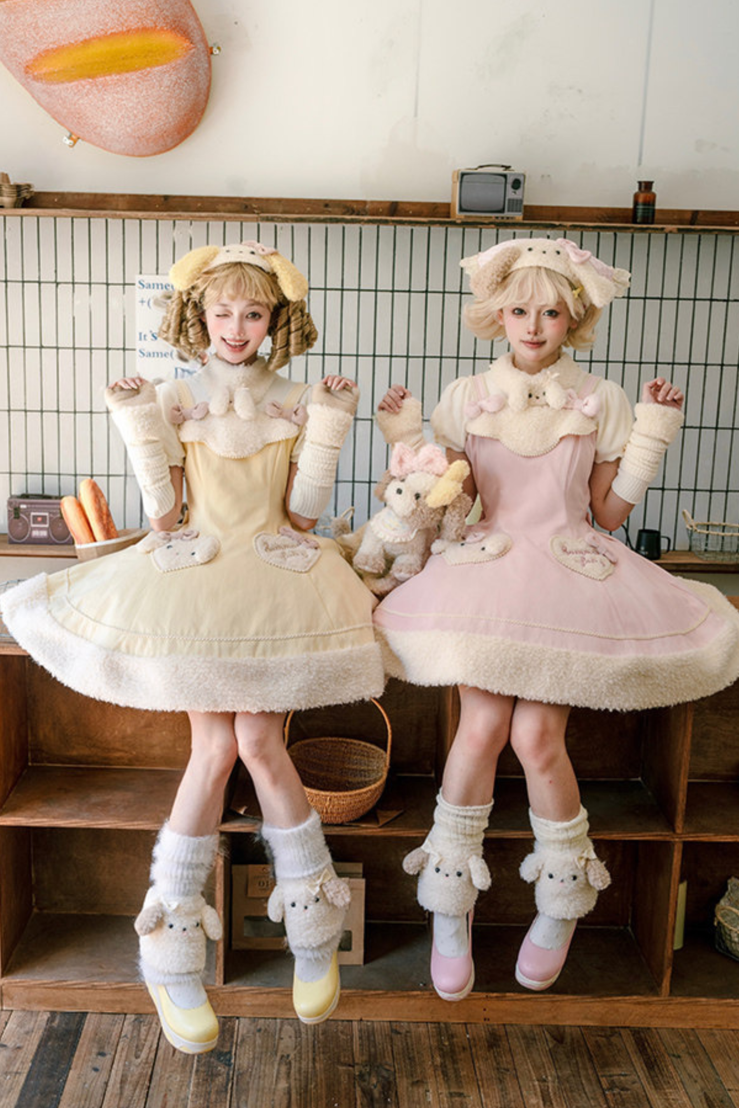 Ribbon Cut-out Lolita Dress