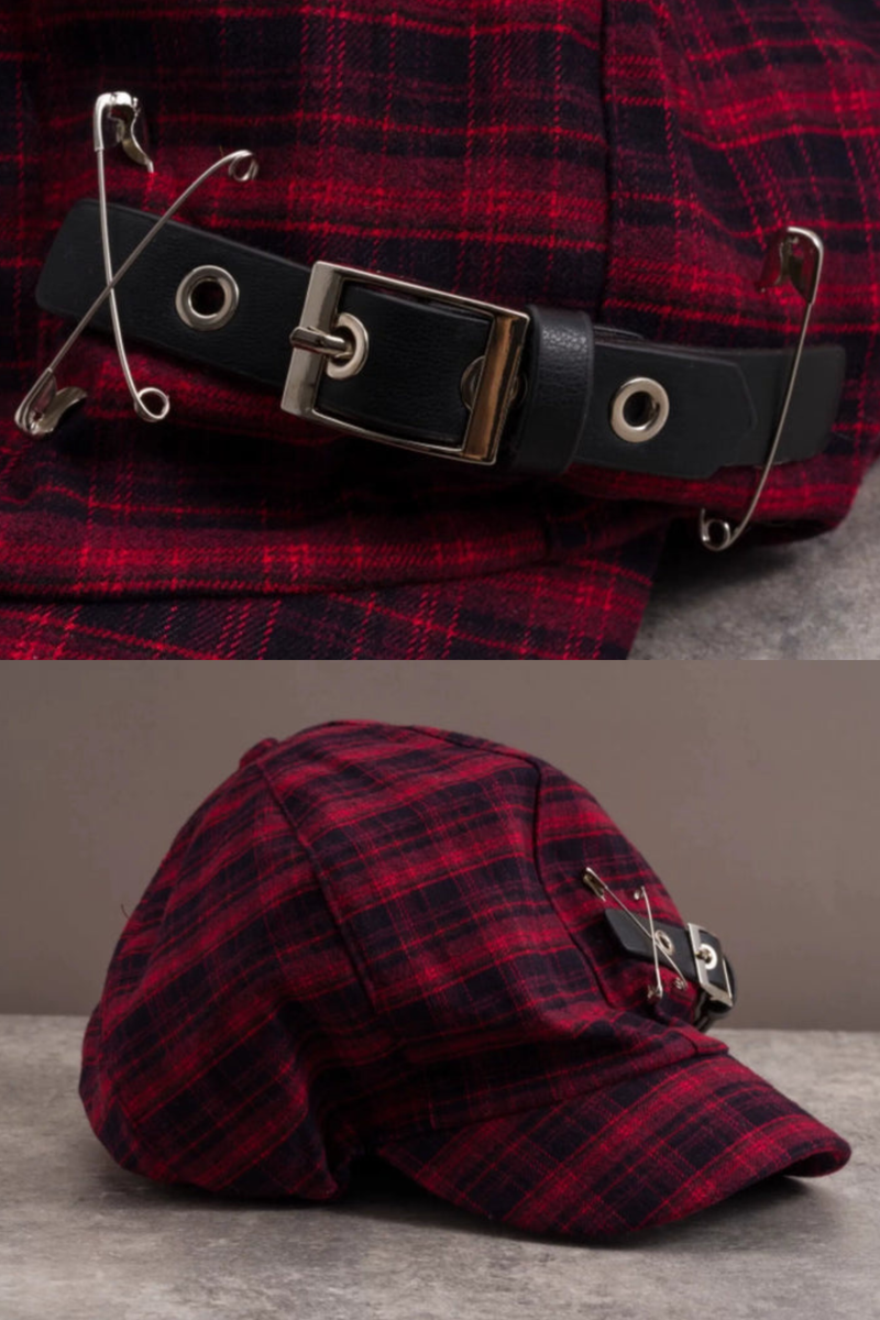 Checked Cloud Hat