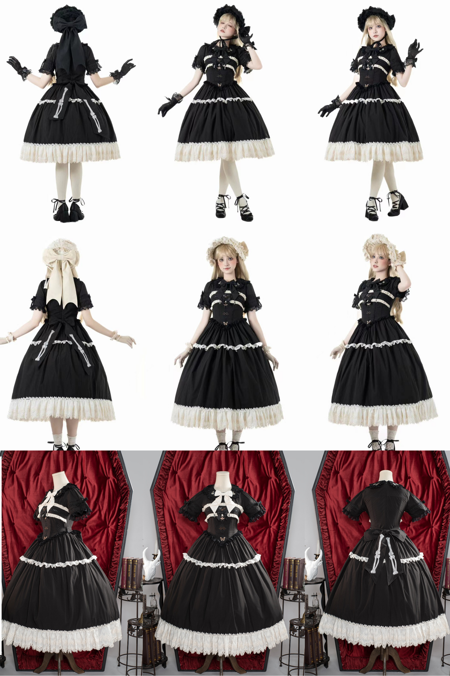 Spell Collection Room Stitch Fake Two Piece Dress