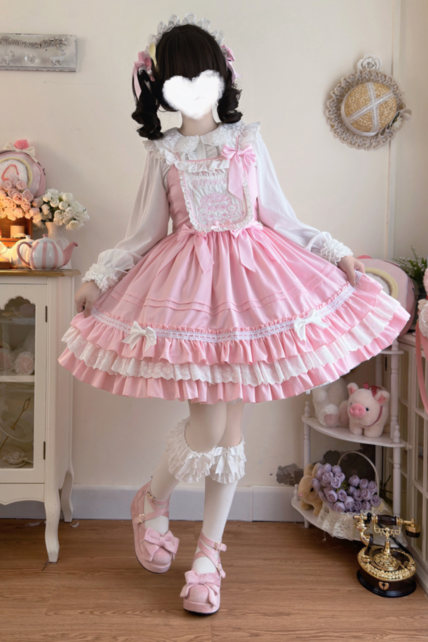 [reservations] Ribbon Ruffle Lolita Dress