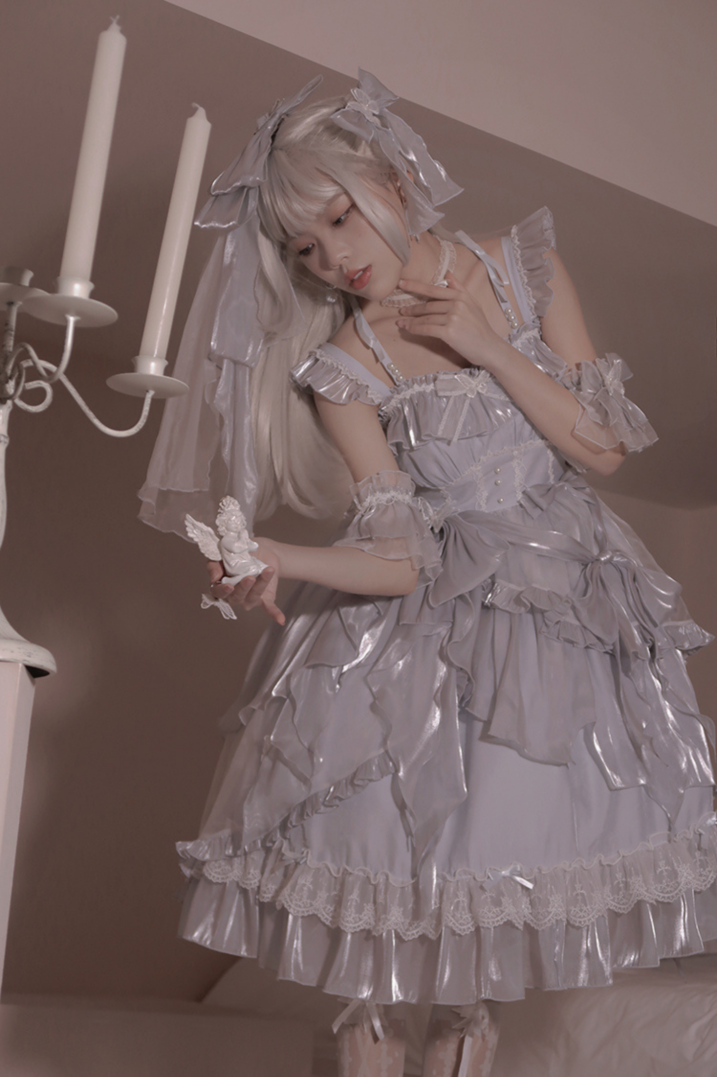 Flying Sleeves Big Lolita Dress