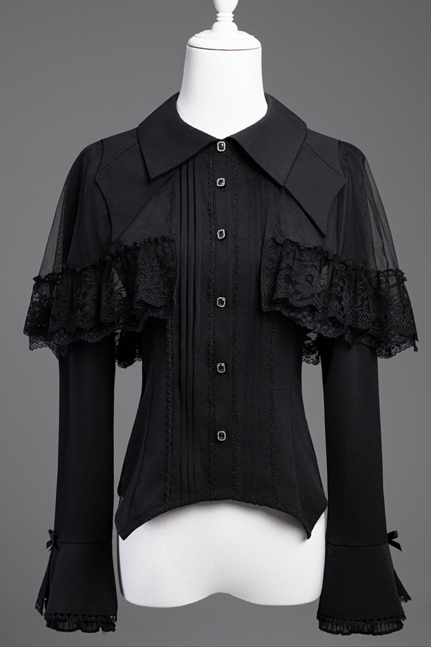 Lace Gothic Shirt + Skirt