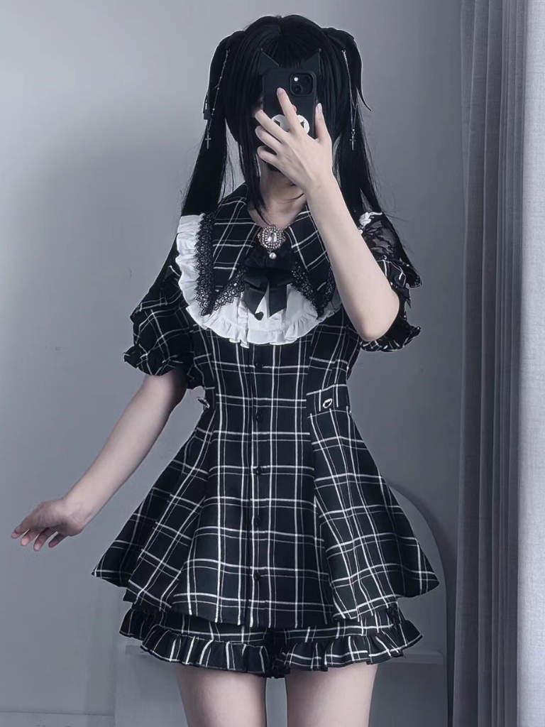 Subculture Lace Top + Shorts