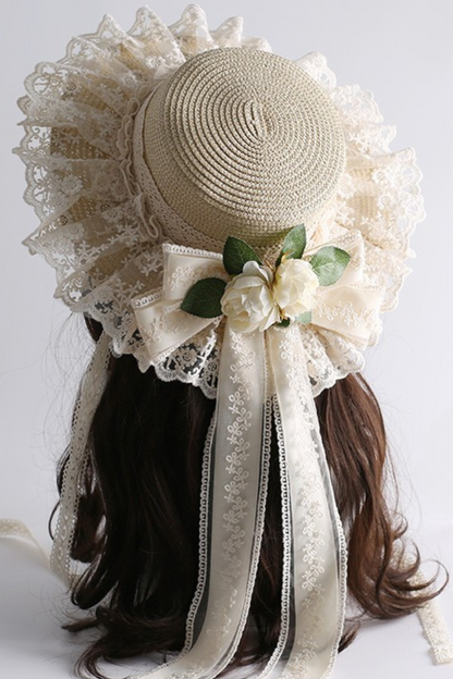 Lace Ribbon Hat